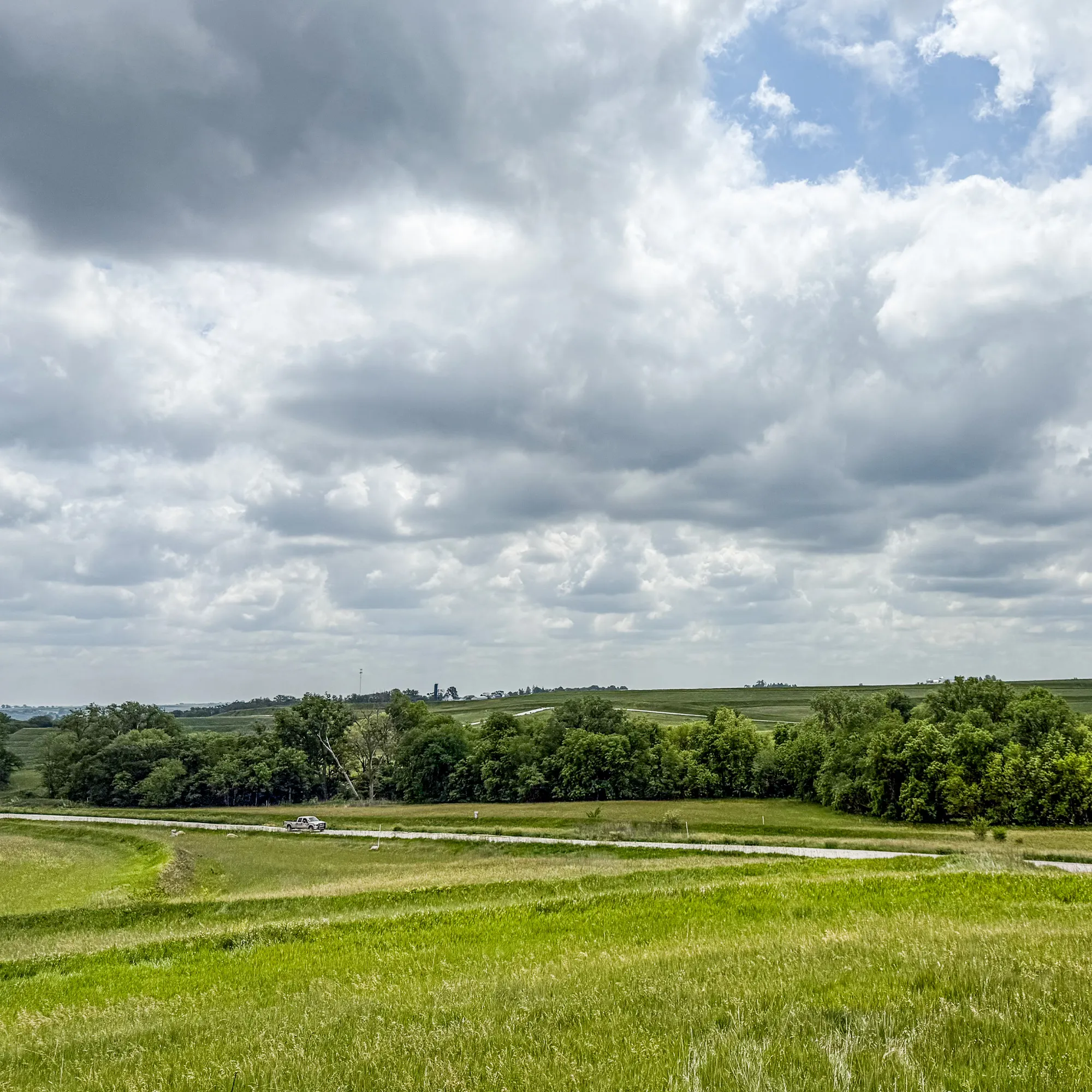 Hilltop view overlooking the Silver Springs acreage community