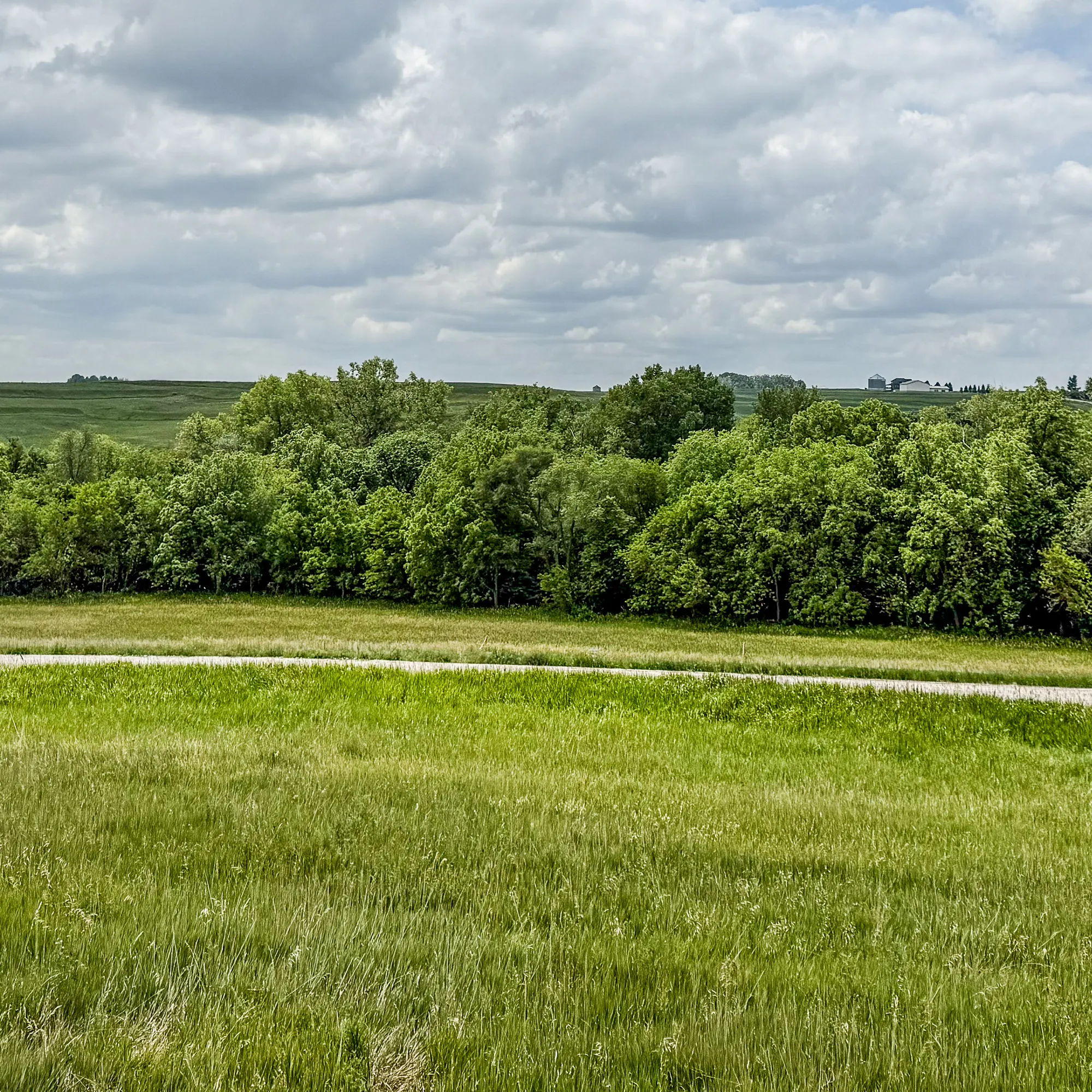 Rolling countryside views from hilltop lots at Silver Springs